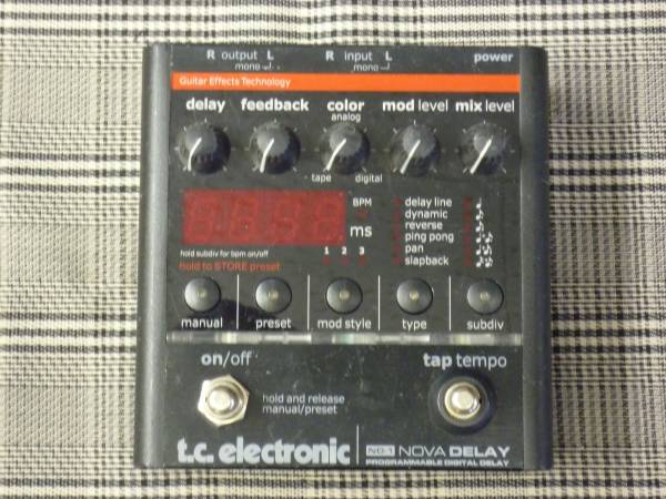 TC Electronic NOVA DELAY ND-1 ディレイ