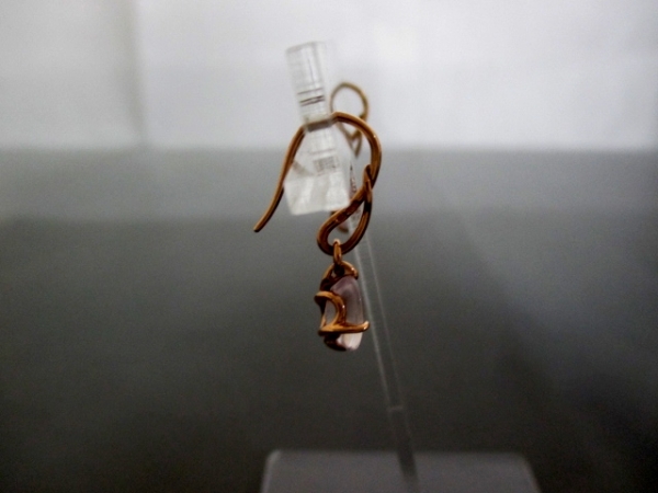 スタージュエリー ピアス 美品 K18PG×カラーストーン ピンク