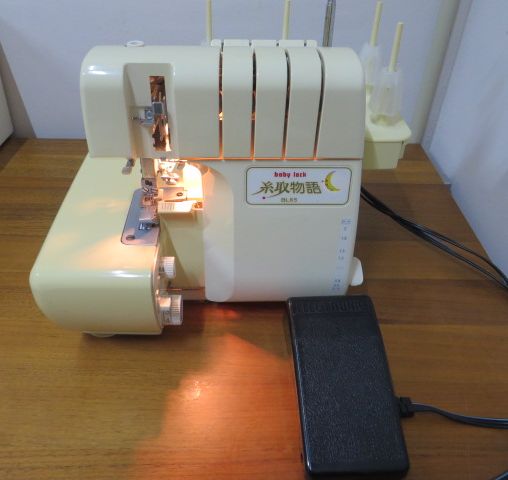 ■JUKI　ベビーロックミシン　糸取物語　BL65　中古■