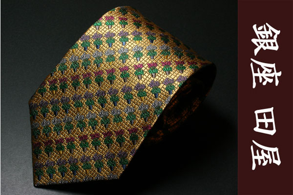 3949◆田屋◆ネクタイ◆銀座老舗◆日本製◆最高級多色織◆新品！