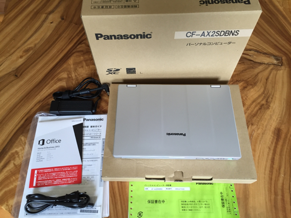 【美品】パナソニック レッツノート CF-AX2 core i5