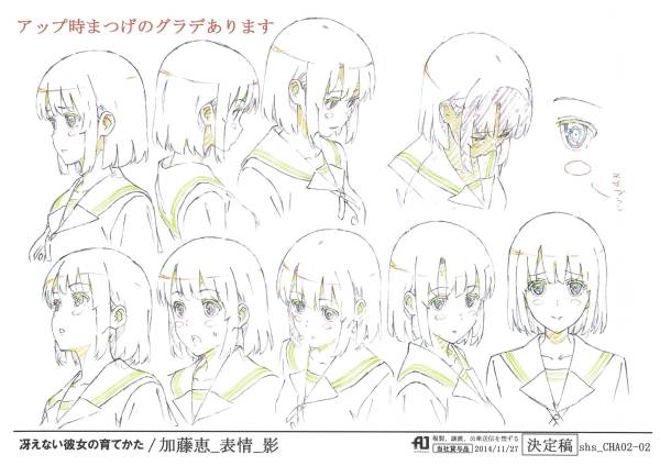 本 冴えない彼女の育てかた♭ 絵コンテ集 上下巻セット