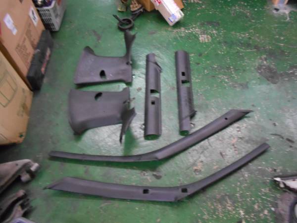 RPS13 180SX 純正Fピラ-/リアサイド/他内張りいろいろ