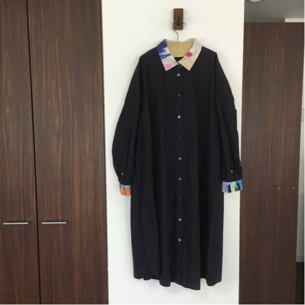 ☆ビュルデサボン☆爆竹クレリックシャツワンピース