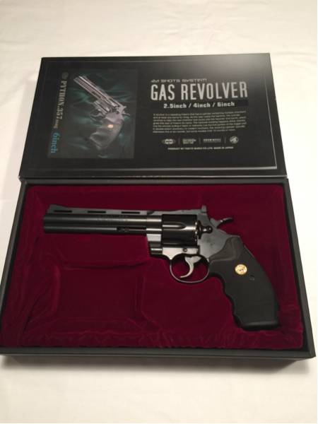 コルトパイソンガスリボルバー マルイ製