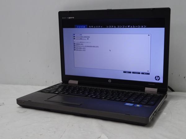 1000円～ ProBook 6560b i3 2.1G/2G/320G/DVD/OS無/ジャンク