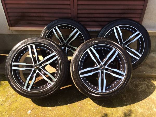 XF-55 SHALLEN AME シャレン XF-55 monoblock 8J +38 114.3 245/45R19 D:5