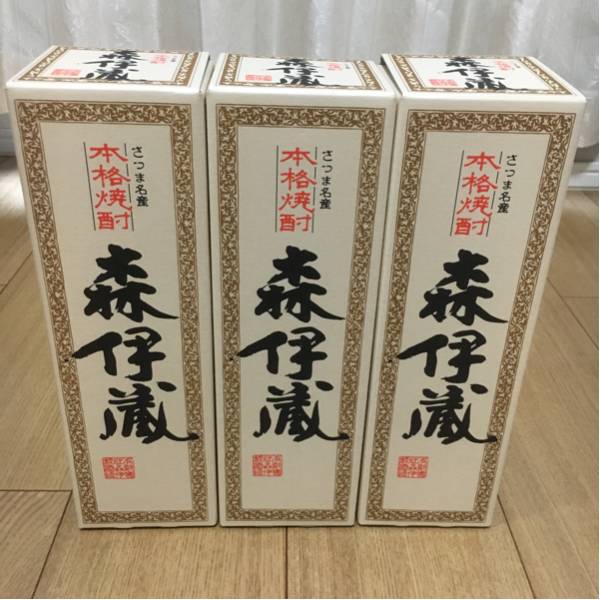 【新品未開封】日本航空限定発売　森伊蔵　720ml 3本セット 森伊蔵 720ml 3本セット JAL限定 新品未開封日本航空限定発売 【公式通販】