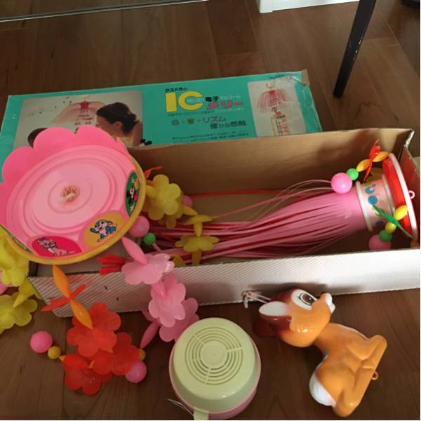 昭和レトロ ディズニー オルゴール ディズニーベビー ICメリー