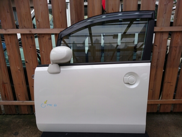 ☆CBA-JB5 ライフ 左フロントドア カラーNO NH624PX パール☆