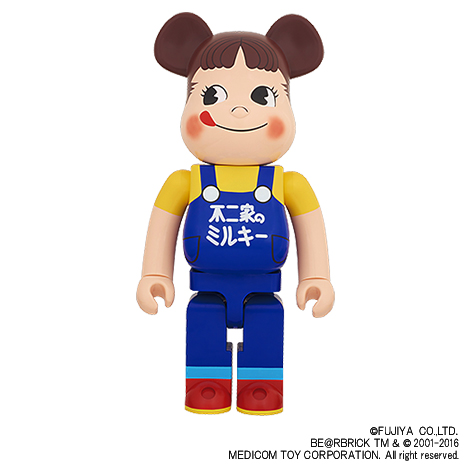 BE@RBRICK ペコちゃん ミルキー 65周年記念デザイン 1000%_1
