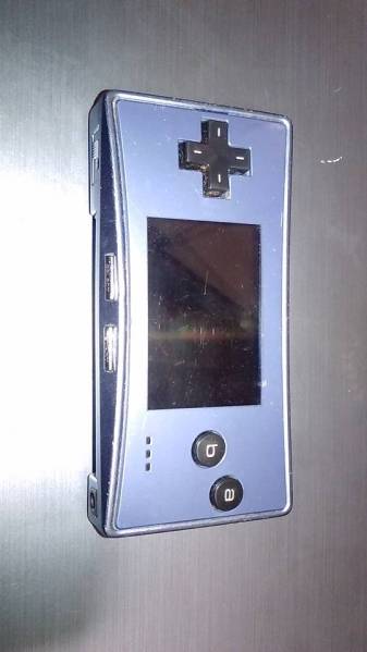 ゲームボーイミクロ　動作品だがバッテリーNG 本体　ジャンク　