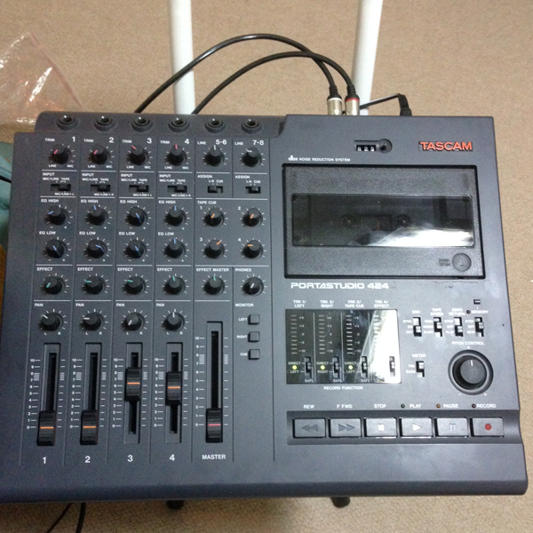 中古美品】完動品 TASCAM・タスカムPORTASTUDIO「424」MTR - メルカリ