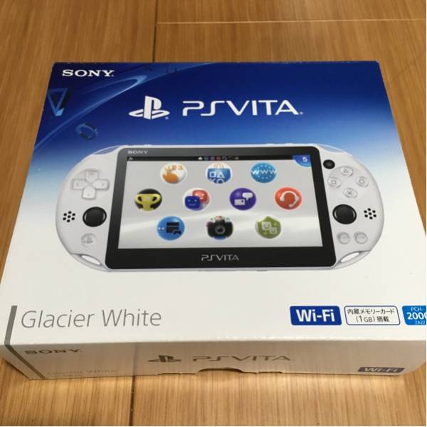 PSVITA 本体GlaclerWhite PCH-2000ZA22 ☆美品☆付属品有 SONY PS