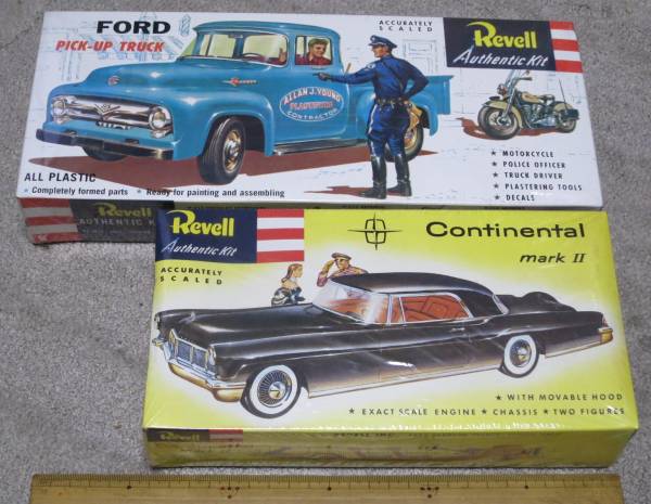 Revell 再販品　FORDピックアップトラックと コンチネンタルmkⅡ