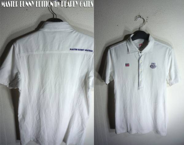 パーリーゲイツMASTER BUNNY EDITIONアルザス カノコポロシャツ4