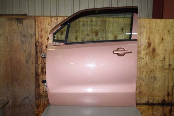 ☆-ワゴンR MH23S 左フロントドアASSY ローズ ZGW 比較的美品