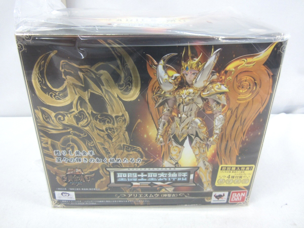 未開封 聖闘士聖衣神話EXアリエスムウ 神聖衣/黄金魂 星矢[梱0.1 X