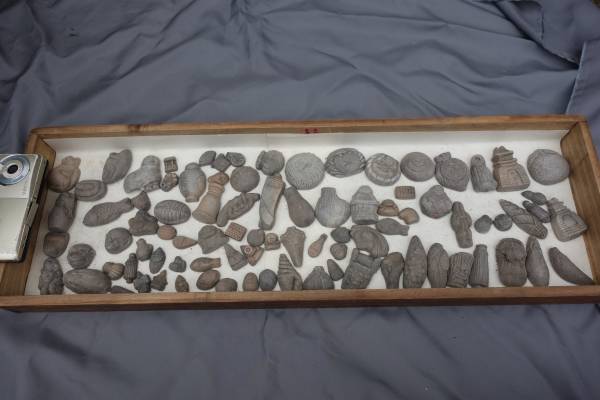 ★　博物館級貴重品　幕末～明治　泥面子の型　８７点　中国　④