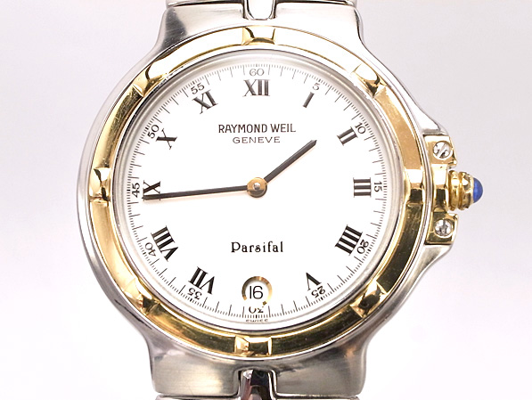 レイモンド ウィル■Parsifal　ホワイトローマン■メンズ腕時計