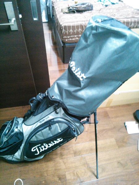 中古　タイトリスト　軽量　スタンド　キャディ　バッグ