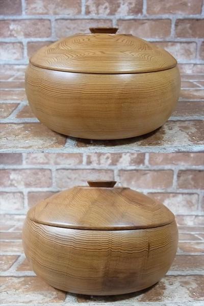 【値下げ】靖修作　屋久杉　高級菓子器 値下げ】靖修作 屋久杉 高級菓子器 値下げ】靖修作 屋久杉 高級菓子器