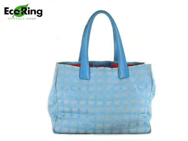 1円 美品 シャネル ニュートラベルライン ハワイ限定バッグCM590