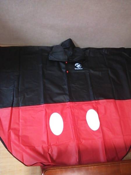 ミッキー レインポンチョ レインコート カッパ ディズニー L TDL