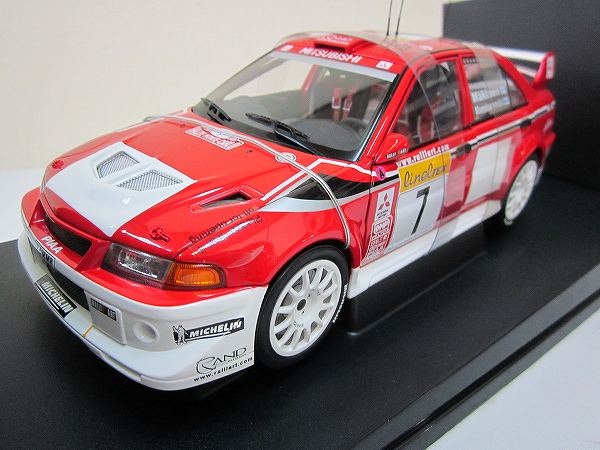 三菱 1⁄18 オートアート ランサー WRC ランサーエボリューション