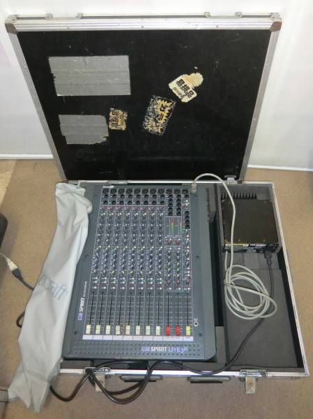◎サウンドクラフト SOUNDCRAFT SPIRIT LIVE 3-2 8chミキサー 力強い