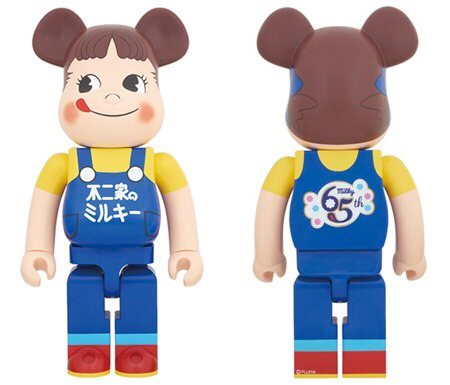 ベアブリック BE@RBRICK ペコちゃん 65周年400% 1000%_1