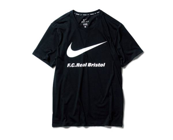 F.C.R.B. DRI-FIT AUTENTIC SWOOSH TEE 黒 BLACK L NIKE SOPH