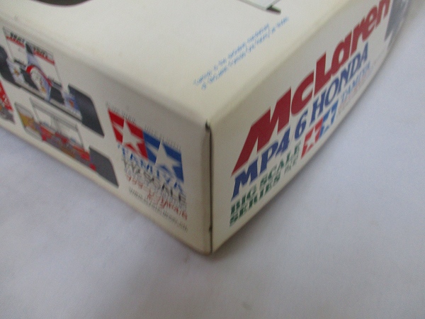 取説欠品 タミヤ 1/12 マクラーレンホンダMP4/6/BIG SCALE[梱1.0