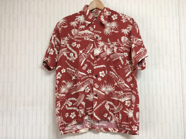 60'sビンテージアロハレーヨンシャツ ワイキキ70's50's40's