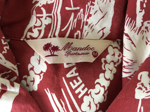 60'sビンテージアロハレーヨンシャツ ワイキキ70's50's40's