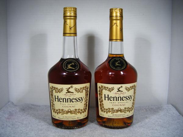 古酒 2本セット Hennessy/ヘネシー ベリースペシャル 未開栓