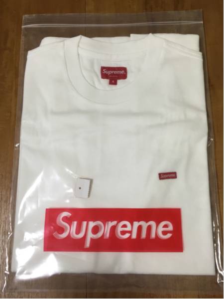 Supreme small box logo tee S ホワイト 新品未使用 【公式通販】