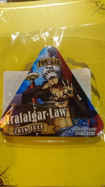東京ワンピースタワー　トンガリBD缶バッジ　ロー ワンピーストンガリ缶バッジ東京タワー『トラファルガ、ロー』 東京