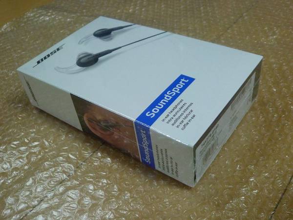 新品 正規品 BOSE Sound Sport IE チャコールブラック