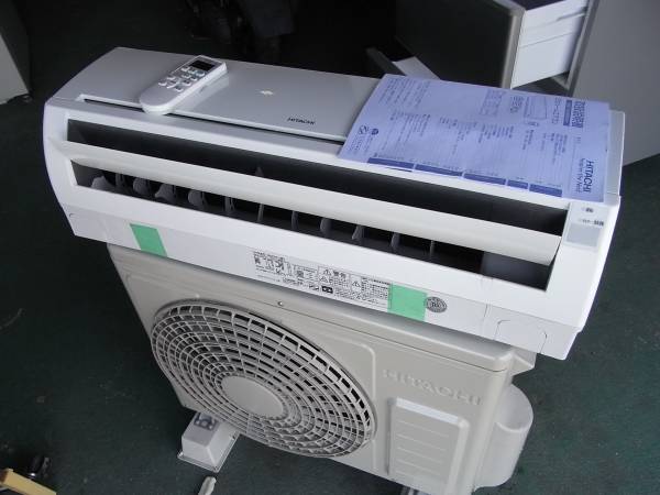 ☆日立 エアコン RAS-R22C 白クマくん 2014年製 2.2kw Used