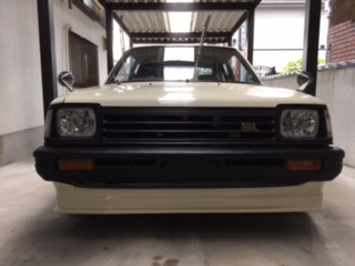 トヨタ KP61 スターレット　TRD TS フェンダー　フロントスポイラー KP61 スターレット 旧車 フロントスポイラー KP61