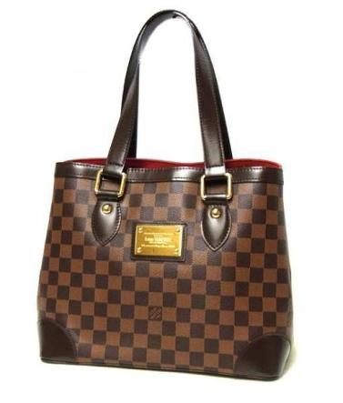 数量限定，限定SALE ルイヴィトン Louis Vuitton ダミエ トートバッグハムプステッドPM トート N51205(ダミエライン)｜売買されたオークション情報、yahooの商品情報をアーカイブ公開 - オークファン かばん、バッグ