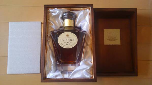 サントリー ウイスキー 未開封 PRESTIGEプレステージ 25年 【公式通販】