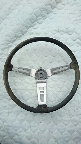 当時物 マツダ サバンナ RX3 ハンドル 旧車 街道レーサー RX-3