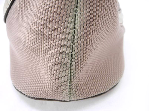 美品》TOD'S （トッズ）キャンパス×レザー ハンドバッグ