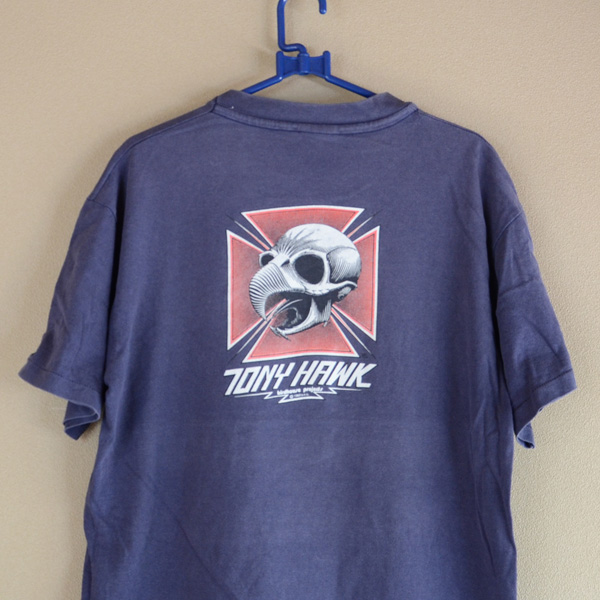 90s OLD birdhouse トニーホーク Tシャツ M powell スケートボード
