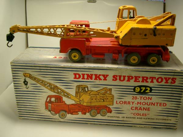 デンキー　大型クレーン車 全長≒24cm