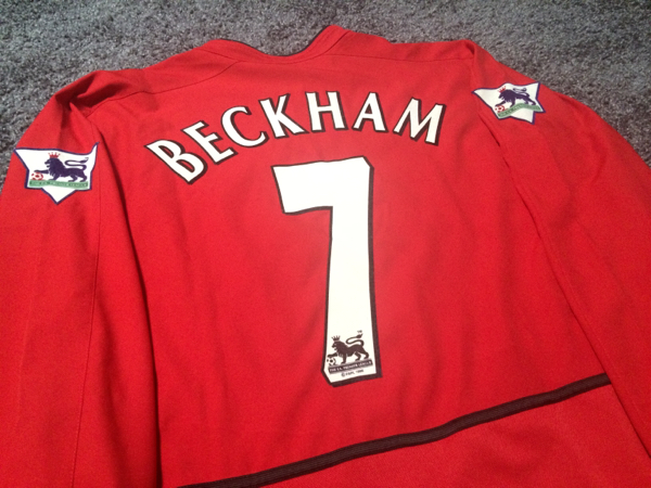 マンチェスターユナイテッド マンチェスターU ベッカム レア