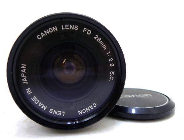 カメラ Canon FD 28mm f/2.8 レンズ 他 4点セット