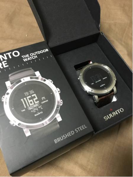 SUUNTO CORE BRUSHED STEEL スントコアブラッシュドスチール